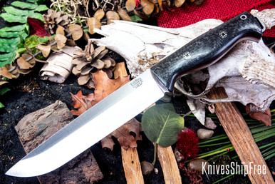 ブラボー2 Bark River Knives: Bravo 2 - CPM 3V - Orange & Black