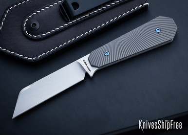 Jack Wolf Knives: Midnight FIXedc - Starburst Titanium - CPM-S90V