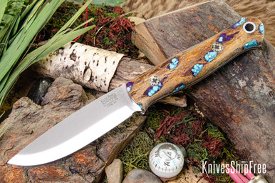 Bark River Knives: Bushcrafter LT - CPM 3V - Cholla Cactus with