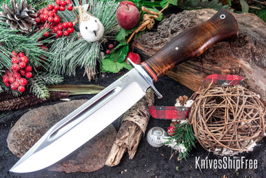 ブリジストンX-BLADE 300VXR レッド 2本セット Bark River Knives: Teddy II - Moran Handle - Dark Curly Maple #10