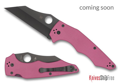 yobo Spyderco: YoJumbo Sprint Run - Compression Lock - Pink G-10