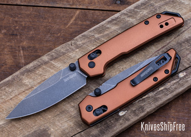 Kershaw Knives: Mini Iridium - Bronze Anodized Aluminum - D2 Tool