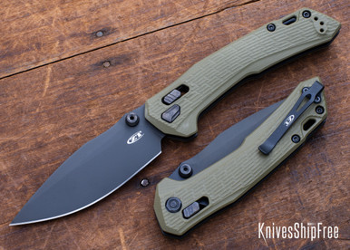 Zero Tolerance: 0203 - DuraLock - Olive G-10 - CPM-M4 - Black PVD