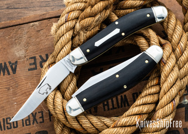 Great Eastern Cutlery: #88 Waynorth - Bison Belly - Gabon Ebony