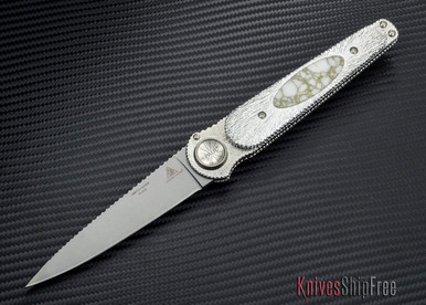 Lone Wolf Knives: Paul Defender - White & Gold Matrix - Limited