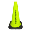 Drop Zone Cone 18in Lime