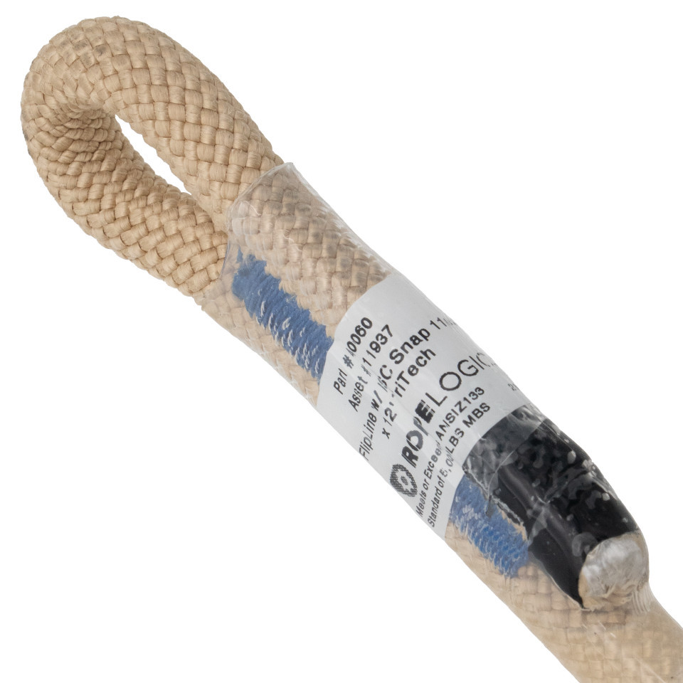 Rope Logic, Sterling Tri Tech Flipline with Snap