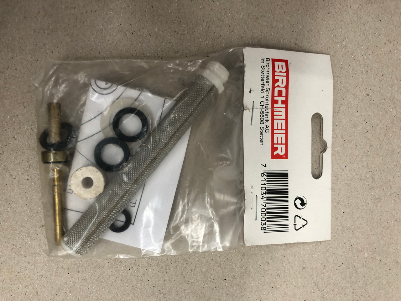 Birchmeier Backpack with FREE Parts Kit