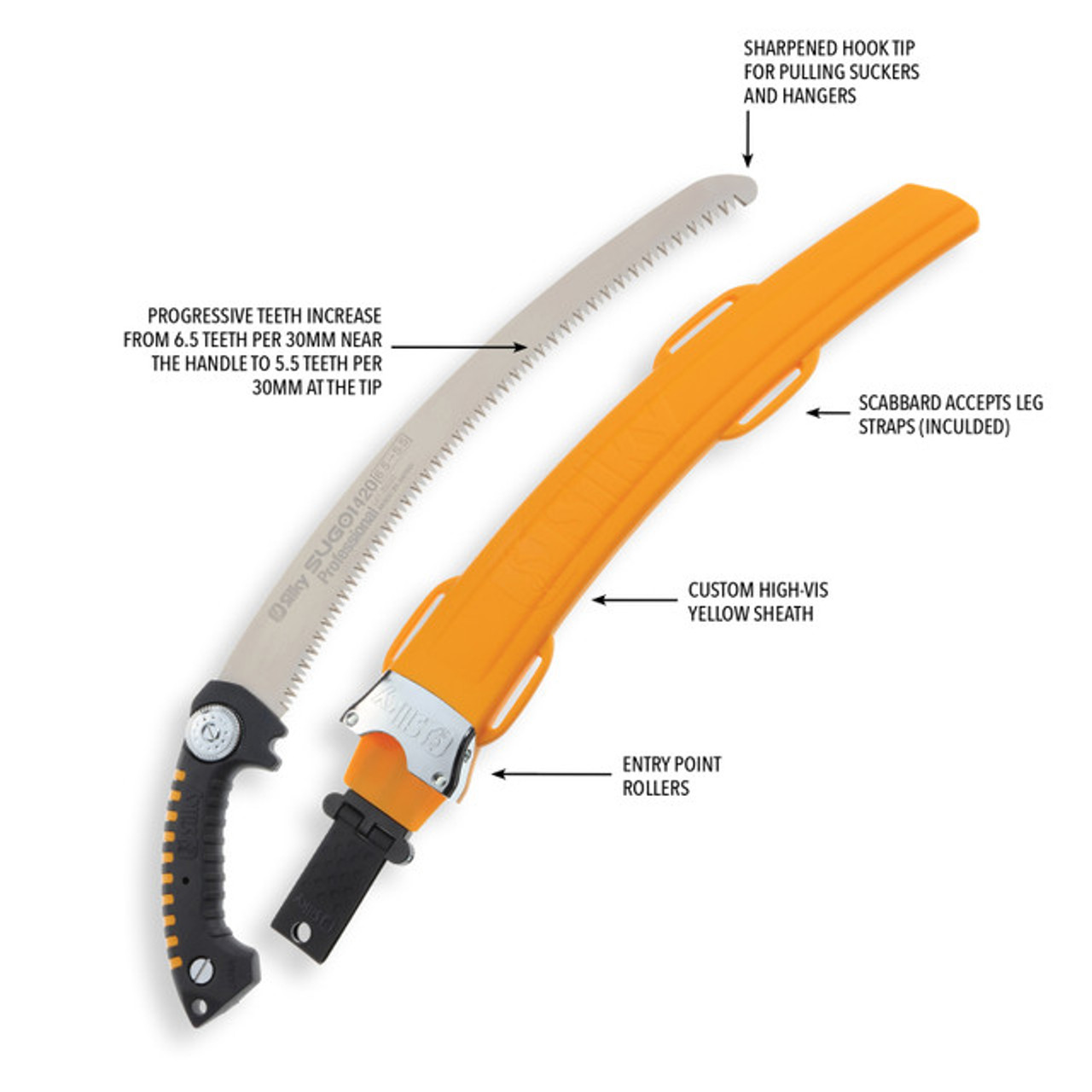 Silky Sugoi 420mm Arborist Hand Saw