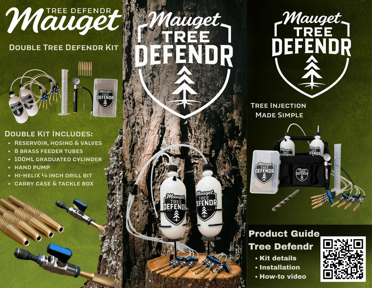 Mauget Tree Defendr Double Bottle KIT