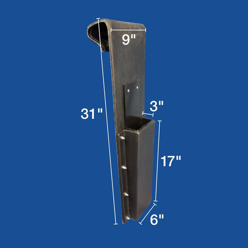 Plastic Composites Chainsaw Holder Plastic, Inside Mount