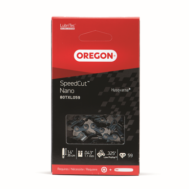 Oregon Speedcut Nano Saw Chain for 14" bars, 59DL