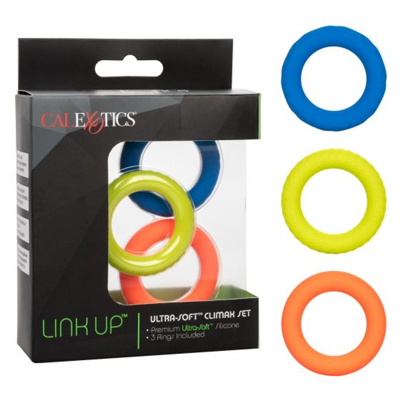 Link Up Ultra Soft Climax Cock Ring Set