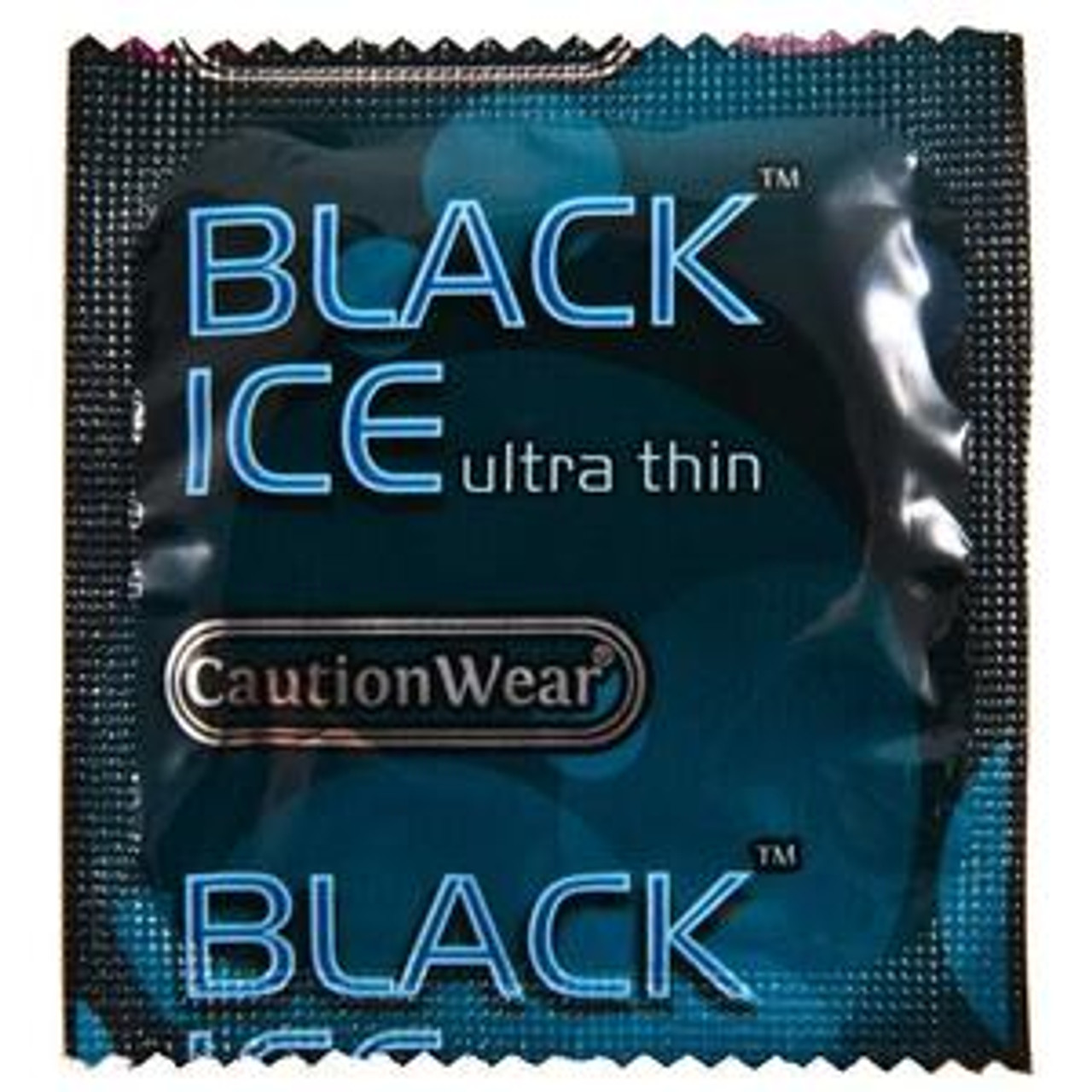 Buy Caution Wear Black Ice Condoms Online | CondomsFast