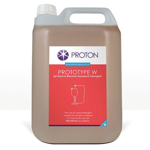Proton Prototype W Glasswash Detergent 5 Litre
