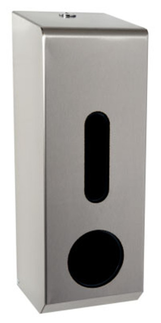 3-Roll Toilet Roll Dispenser Stainless Steel