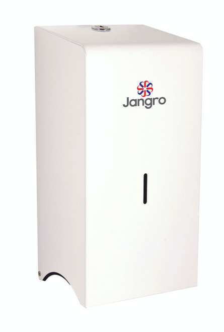 Jangromatic Metal Toilet Roll Dispenser White