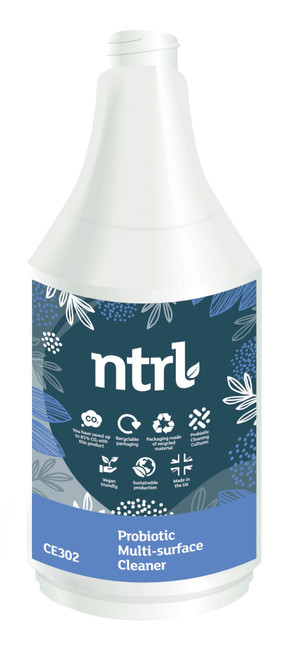 Trigger Spray Bottle NTRL Probiotic Multi Surface Cleaner