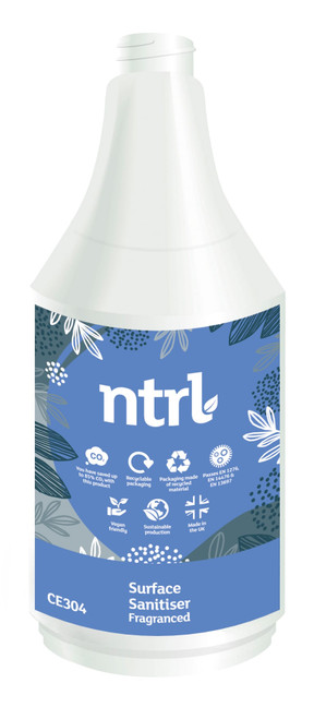 Trigger Spray Bottle NTRL Surface Sanitiser Fragranced