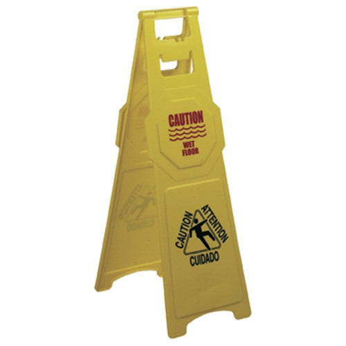 Caution Wet Floor A-Frame High Profile Safety Sign