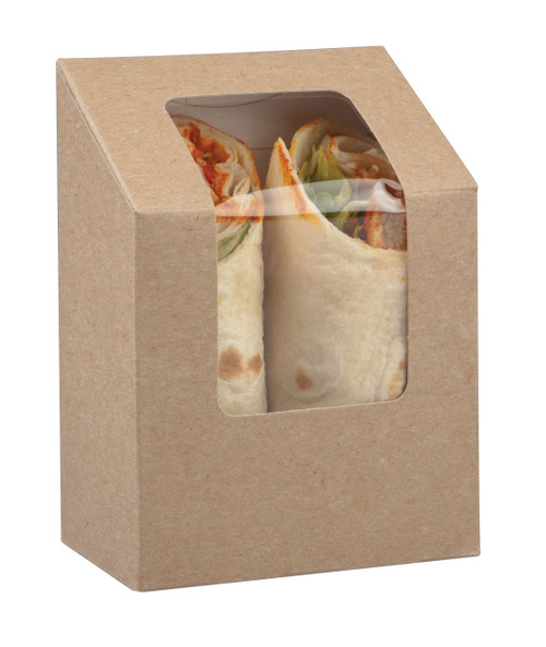 Kraft Wrap Pack Tuck Top 90mm x 50mm x 90/121mm x 500