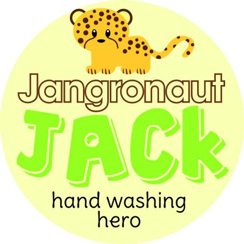 Jangronauts Round Pupil Stickers Set Jack x 20