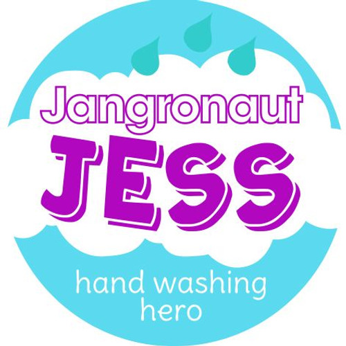 Jangronauts Round Pupil Stickers Set Jess x 20
