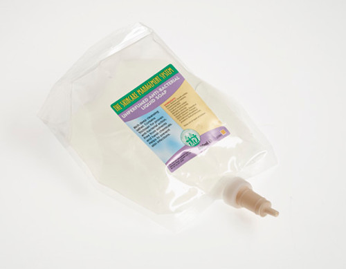 Unperfumed Anti-Bacterial Liquid Soap Pouch 800ml x 6