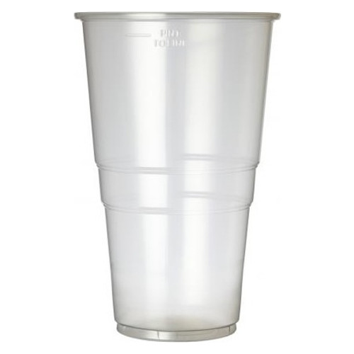 Disposable Flexi Glass 22oz Pint to Line x 1000