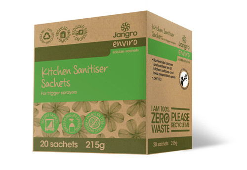 Enviro Kitchen Sanitiser Sachets For Trigger Spray x 20