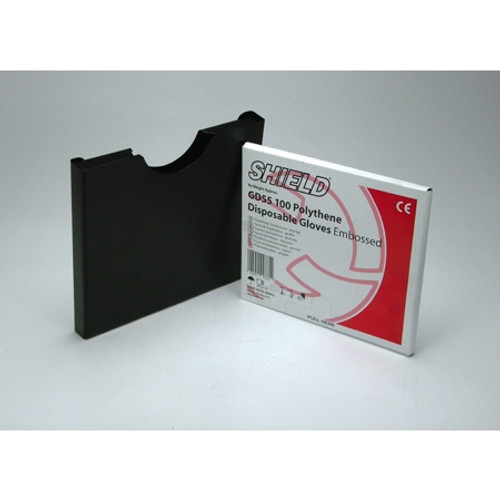 Polythene Glove Dispenser Black Metal