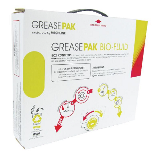 Grease Pak MSGD5 3 x 5 Litre Bio Enzymatic Dosing Fluid