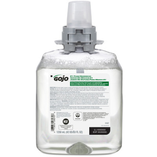 GOJO FMX Mild Foam Handwash Fragrance Free 1250ml x 3