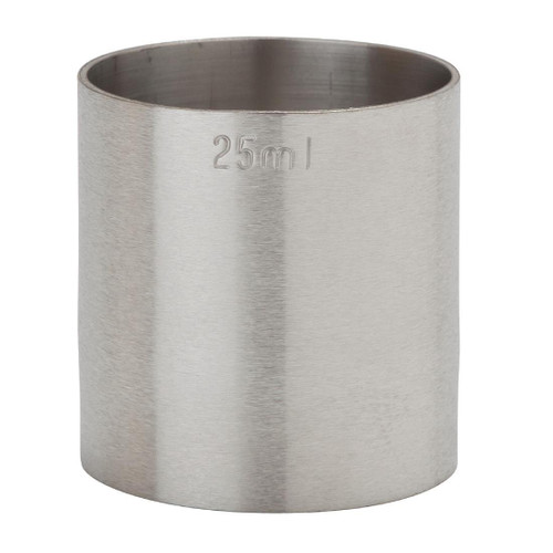 Thimble Measure Stainless Steel 25ml