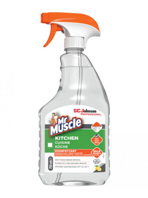 Mr Muscle Kitchen Cleaner 750ml Trigger Spray