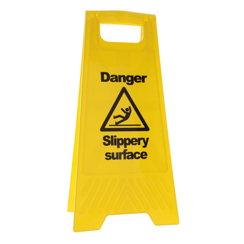 A Frame Slippery Surface Sign 680mm x 300mm