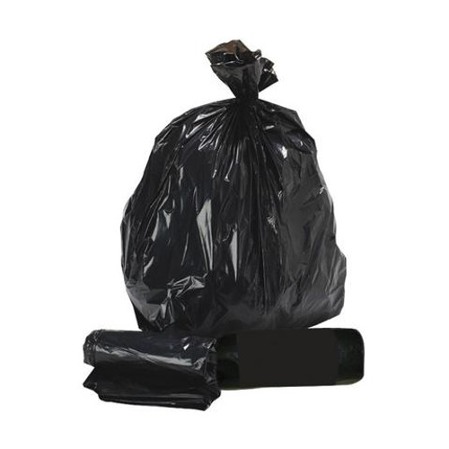 Black Refuse Sack Heavy Duty 20"x 34"x 39"x 200