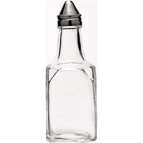 Square Glass Vinegar Bottlex12