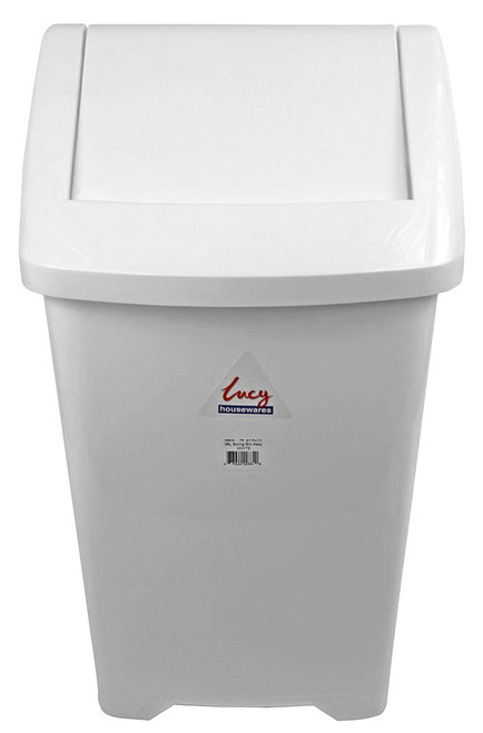 Swing Bin White 36litre