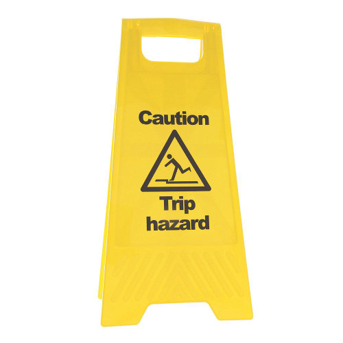 Floor Sign Trip Hazard