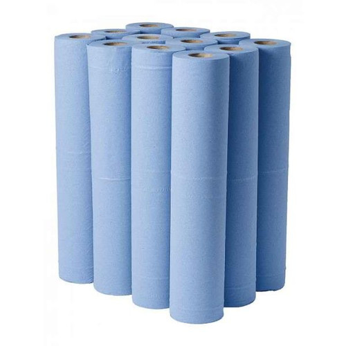 Hygiene Roll 2ply Blue 20" x 12