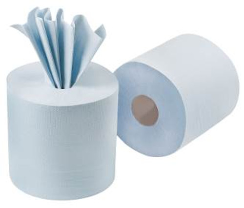 Standard Centrefeed 2ply Blue x 6