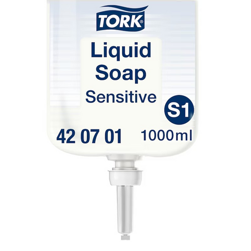 Tork Extra Mild Liquid Soap S1 1 Litre x 6