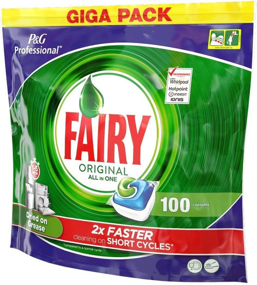 Fairy All in 1 Dishwash Capsules x 100