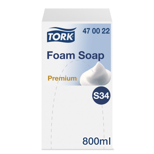 Tork S34 Foam Pink Soap 800ml x 6 Tork S34 Foam Pink Soap 800ml x 6