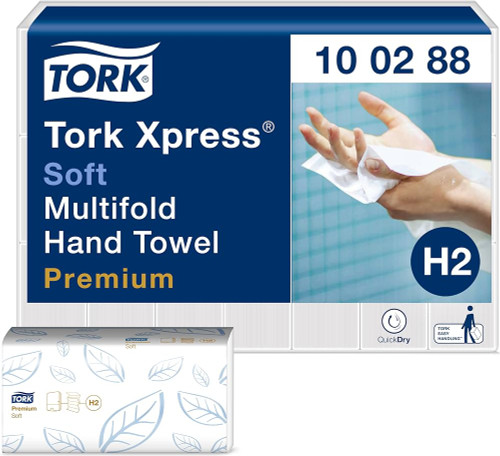 Tork Premium Interfold Hand Towel 2ply Lilac Leaf x 2100