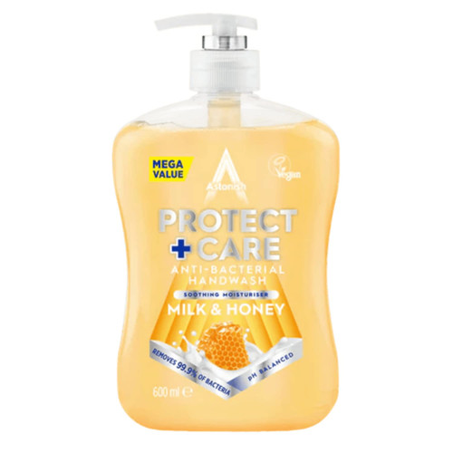 Astonish Milk & Honey Hand Antibacterial Soap 650ml