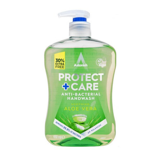 Astonish Aloe Vera Hand Wash Antibactericidal 650ml