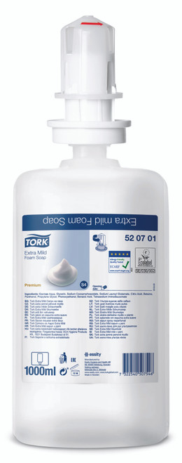 Tork Sensitive Foam Soap 1 Litre (S4) x 6