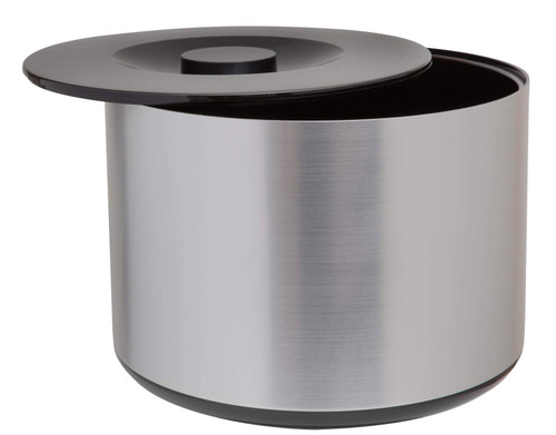 Large Brushed Aluminium Effect Ice Bucket